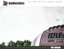 Tablet Screenshot of barracudasflag.at